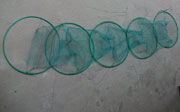 crucian carp fishing landing cast net mesh trap cages