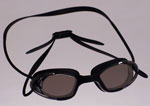 mirror lens metalized swim goggles