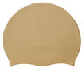 single solid color swim cap