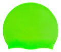 single solid color swim cap